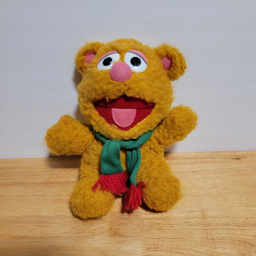 Vintage Baby Fozzie Bear Plush Jim Henson Muppet Babies 1987